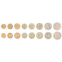 Set of Coins Bulgaria 1999-2015
