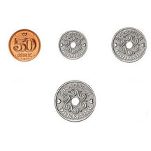 Set of Coins Denmark 2007-2013
