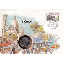 Numismatic Envelope France 1980