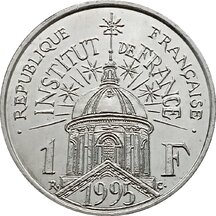 1 Franc France 1995 - Institut de France