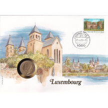 Numismatic Envelope Luxembourg 1986