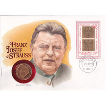 Numismatic envelope Germany 1990