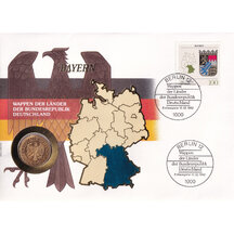Numismatic Envelope Germany 1991