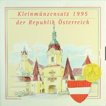 Set of Austrian Circulation Coins 1995
