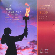 Set of Circulating Coins of the Slovak Republic 2008