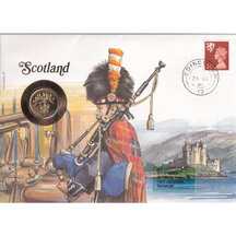 Numismatic Envelope Scotland 1989