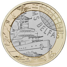 2 Pounds United Kingdom 2025 - HMS Belfast