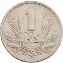 1 Crown Slovakia 1942
