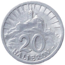 20 Halier Slovakia 1942