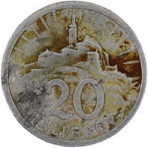 20 Halier Slovakia 1943