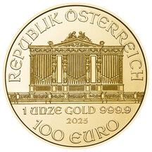 100 EURO Austria 2025 - Wiener Philharmoniker