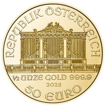50 EURO Austria 2025 - Wiener Philharmoniker