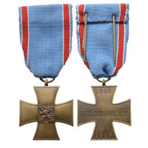 Medal of the Czechoslovak Republic - Czechoslovak Volunteer from the years 1918-19