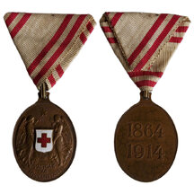 Medal Franz Joseph I - Red Cross 1914 (AE)