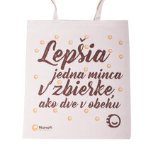 Nunofi Canvas Bag - Better one coin...