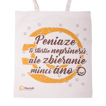 Nunofi Canvas Bag - Money won't bring you happiness...