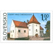 Stamp Slovakia 2020 - Water Castle Šimonovany