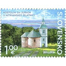 Stamp Slovakia 2023 - Church of St. George
