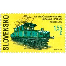 Stamp Slovakia 2020 - Public Transport in Bratislava