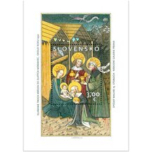 Sheet Slovakia 2021 - Adoration of the Three Kings
