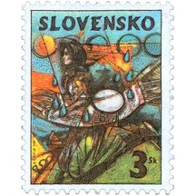 Stamp Slovakia 1997 - Easter