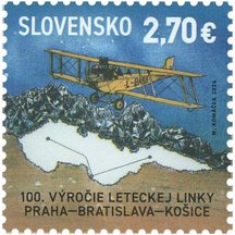 Stamp Slovakia 2024 - Airline
