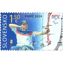 Stamp Slovakia 2024 - Paralympics Paris