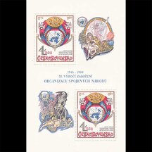 Sheet Czechoslovakia 1980 - UN