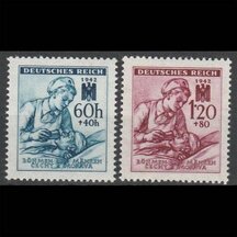 Series of Stamps Protectorate of Bohemia and Moravia 1942 - Red Cross