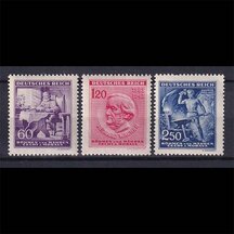 Series of stamps Protectorate of Bohemia and Moravia 1943 - Richard Wagner