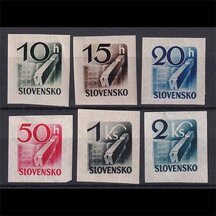 Series of Stamps Slovakia 1943 - Newspaper