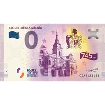 0 Euro Souvenir Czech Republic 2019 - 745 years of the city of Mělník