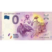 0 Euro Souvenir Czech Republic 2019 - ZOO Ústí nad Labem