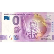 0 Euro Souvenir Czech Republic 2021 - 45 years of Czechoslovak cosmonaut 2