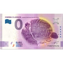 0 Euro Souvenir Malta 2024 - Charlie Chaplin