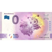 0 Euro Souvenir Malta 2024 - Save the bees