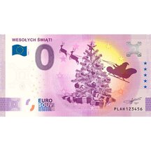 0 Euro Souvenir Poland 2020 - Merry Christmas!