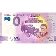 0 Euro Souvenir Poland 2021 - Museum of the Printing Family