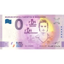0 Euro Souvenir Poland 2021 - Museum of Sport and Tourism in Warsaw 10