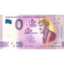 0 Euro Souvenir Poland 2021 - Museum of Sport and Tourism in Warsaw 11
