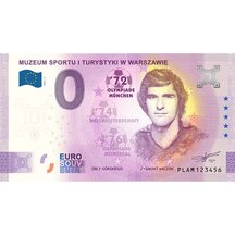 0 Euro Souvenir Poland 2021 - Museum of Sport and Tourism in Warsaw 2