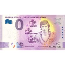 0 Euro Souvenir Poland 2021 - Museum of Sport and Tourism in Warsaw 5