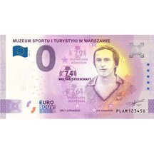 0 Euro Souvenir Poland 2021 - Museum of Sport and Tourism in Warsaw 6