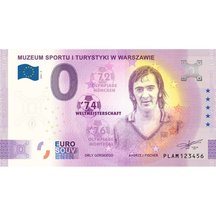 0 Euro Souvenir Poland 2021 - Museum of Sport and Tourism in Warsaw 8