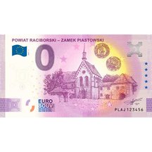 0 Euro Souvenir Poland 2021 - Racibórz County - Piast Castle