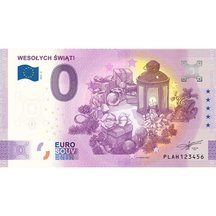 0 Euro Souvenir Poland 2021 - Merry Christmas!