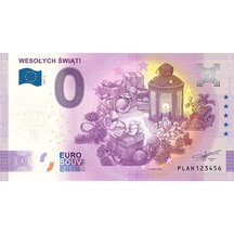 0 Euro Souvenir Poland 2021 - Merry Christmas! - Anniversary