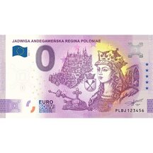 0 Euro Souvenir Poland 2022 - Jadwiga of Anjou Queen