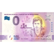 0 Euro Souvenir Poland 2022 - Museum of Sport and Tourism in Warsaw 12