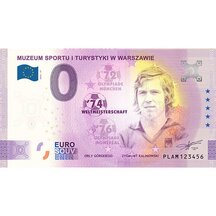 0 Euro Souvenir Poland 2022 - Museum of Sport and Tourism in Warsaw 13